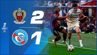 OGC Nice 2 - 1 RC Strasbourg Alsace highlights