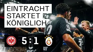 Eintracht Frankfurt 5 - 1 Galatasaray SK highlights