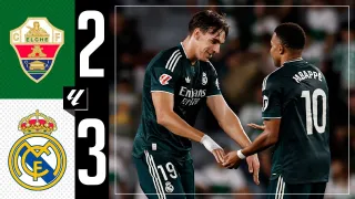 Elche CF 2 - 3 Real Madrid CF highlights