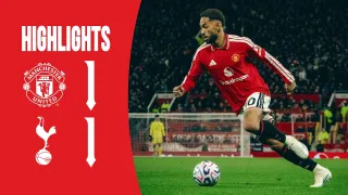 Manchester United FC 1 - 1 Tottenham Hotspur FC highlights