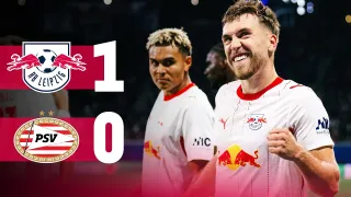 RB Leipzig 1 - 0 PSV highlights