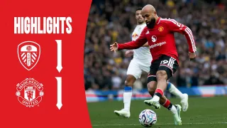 Leeds United FC 1 - 1 Manchester United FC highlights