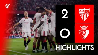 Sevilla FC 2 - 0 CA Osasuna highlights