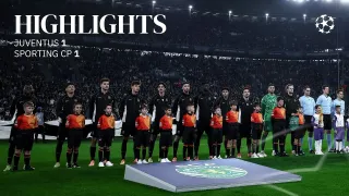 Juventus FC 1 - 1 Sporting Clube de Portugal highlights