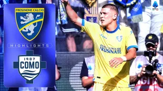 Frosinone Calcio 2 - 0 Como 1907 highlights