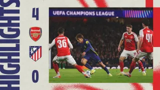 Arsenal FC 4 - 0 Club Atlético de Madrid highlights