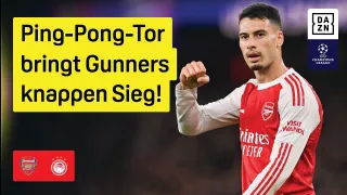 Arsenal FC 2 - 0 PAE Olympiakos SFP highlights