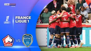 Lille OSC 2 - 0 ES Troyes AC highlights
