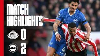 Sunderland AFC 0 - 2 Brighton & Hove Albion FC highlights