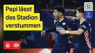 PAE Olympiakos SFP 1 - 1 PSV highlights