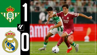 Real Betis Balompié 1 - 0 Real Madrid CF highlights