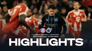 FC Bayern München 4 - 0 Club Brugge KV highlights