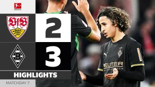 VfB Stuttgart 2 - 3 Borussia Mönchengladbach highlights