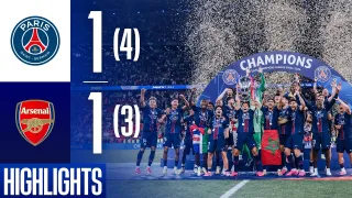 Paris Saint-Germain FC 5 - 4 Arsenal FC highlights
