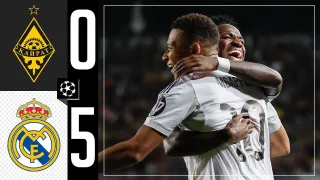 FK Kairat 0 - 5 Real Madrid CF highlights