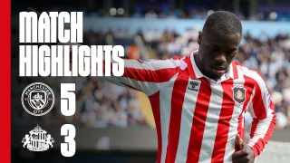 Manchester City FC 5 - 3 Sunderland AFC highlights