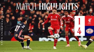 Liverpool FC 1 - 4 PSV highlights