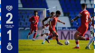 Rayo Vallecano de Madrid 2 - 1 RCD Espanyol de Barcelona highlights