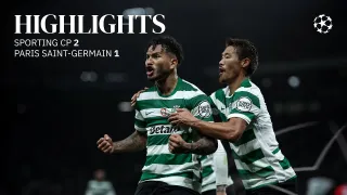 Sporting Clube de Portugal 2 - 1 Paris Saint-Germain FC highlights