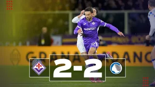 ACF Fiorentina 2 - 2 Atalanta BC highlights
