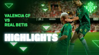 Valencia CF 0 - 1 Real Betis Balompié highlights