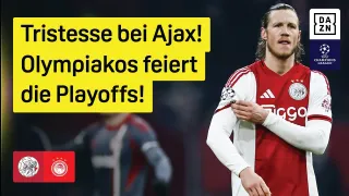 AFC Ajax 1 - 2 PAE Olympiakos SFP highlights
