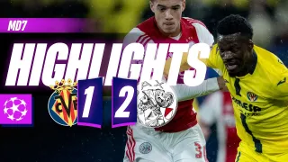 Villarreal CF 1 - 2 AFC Ajax highlights