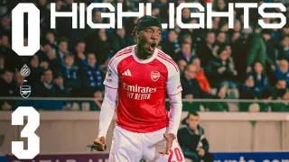 Club Brugge KV 0 - 3 Arsenal FC highlights