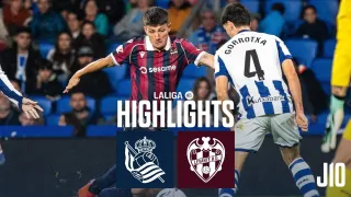 Real Sociedad de Fútbol 2 - 1 Levante UD highlights