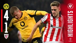 Borussia Dortmund 4 - 1 Athletic Club highlights