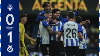 Villarreal CF 0 - 1 RCD Espanyol de Barcelona highlights