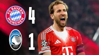 FC Bayern München 4 - 1 Atalanta BC highlights