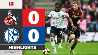 1. FC Köln 0 - 0 FC Schalke 04 highlights