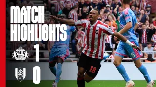 Sunderland AFC 1 - 0 Fulham FC highlights