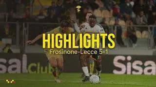 Frosinone Calcio 5 - 1 US Lecce highlights