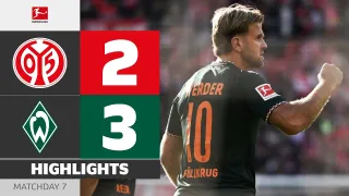 1. FSV Mainz 05 2 - 3 SV Werder Bremen highlights