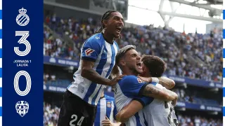 RCD Espanyol de Barcelona 3 - 0 Levante UD highlights