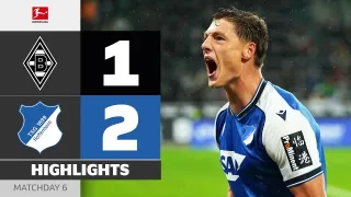Borussia Mönchengladbach 1 - 2 TSG 1899 Hoffenheim highlights
