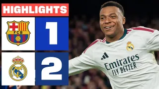 FC Barcelona 1 - 2 Real Madrid CF highlights