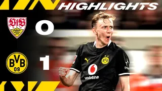 VfB Stuttgart 0 - 1 Borussia Dortmund highlights