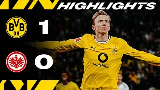 Borussia Dortmund 1 - 0 Eintracht Frankfurt highlights