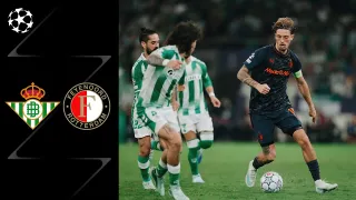 Real Betis Balompié 1 - 0 Feyenoord Rotterdam highlights