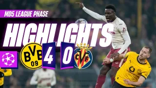 Borussia Dortmund 4 - 0 Villarreal CF highlights
