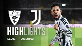 US Lecce 0 - 2 Juventus FC highlights