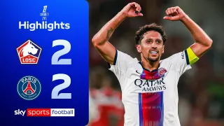 Lille OSC 2 - 2 Paris Saint-Germain FC highlights