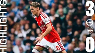 Brighton & Hove Albion FC 3 - 0 Arsenal FC highlights