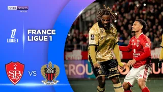 Stade Brestois 29 1 - 2 OGC Nice highlights