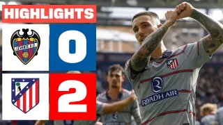 Levante UD 0 - 2 Club Atlético de Madrid highlights