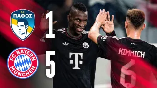 Paphos FC 1 - 5 FC Bayern München highlights