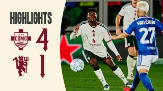 Como 1907 4 - 1 Manchester United FC highlights